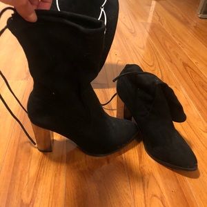 Boots w metal heel 9